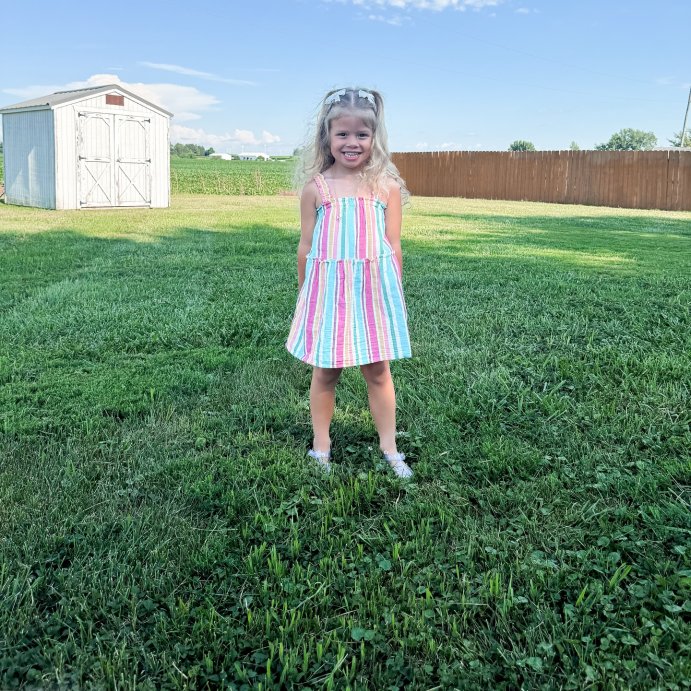 user image by @livinglifewith_lacey, Toddler Girls' Tank Gauze Dress - Cat & Jack™