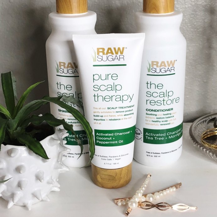 user image by @cocktails_blog, Raw Sugar Pure Scalp Therapy Treatment - Coconut + Peppermint Oil - 6.7 fl oz