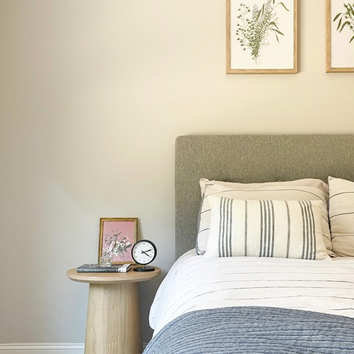 user image by @lilyrose_lifestyle, Wooden Round Pedestal Accent Side Table - Hearth & Hand™ with Magnolia