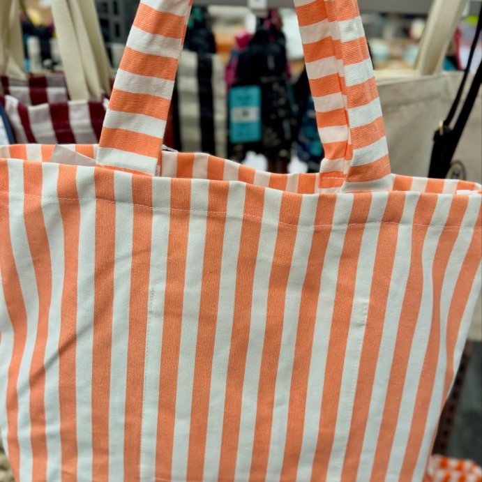 user image by @trendyfavefinds, Canvas Beach Striped Tote Bag - Shade & Shore™
