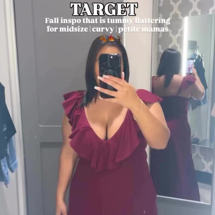 user image by @momsizemeansnosize, Women's Ruffle Sleeve Maxi A-Line Dress - Universal Thread™