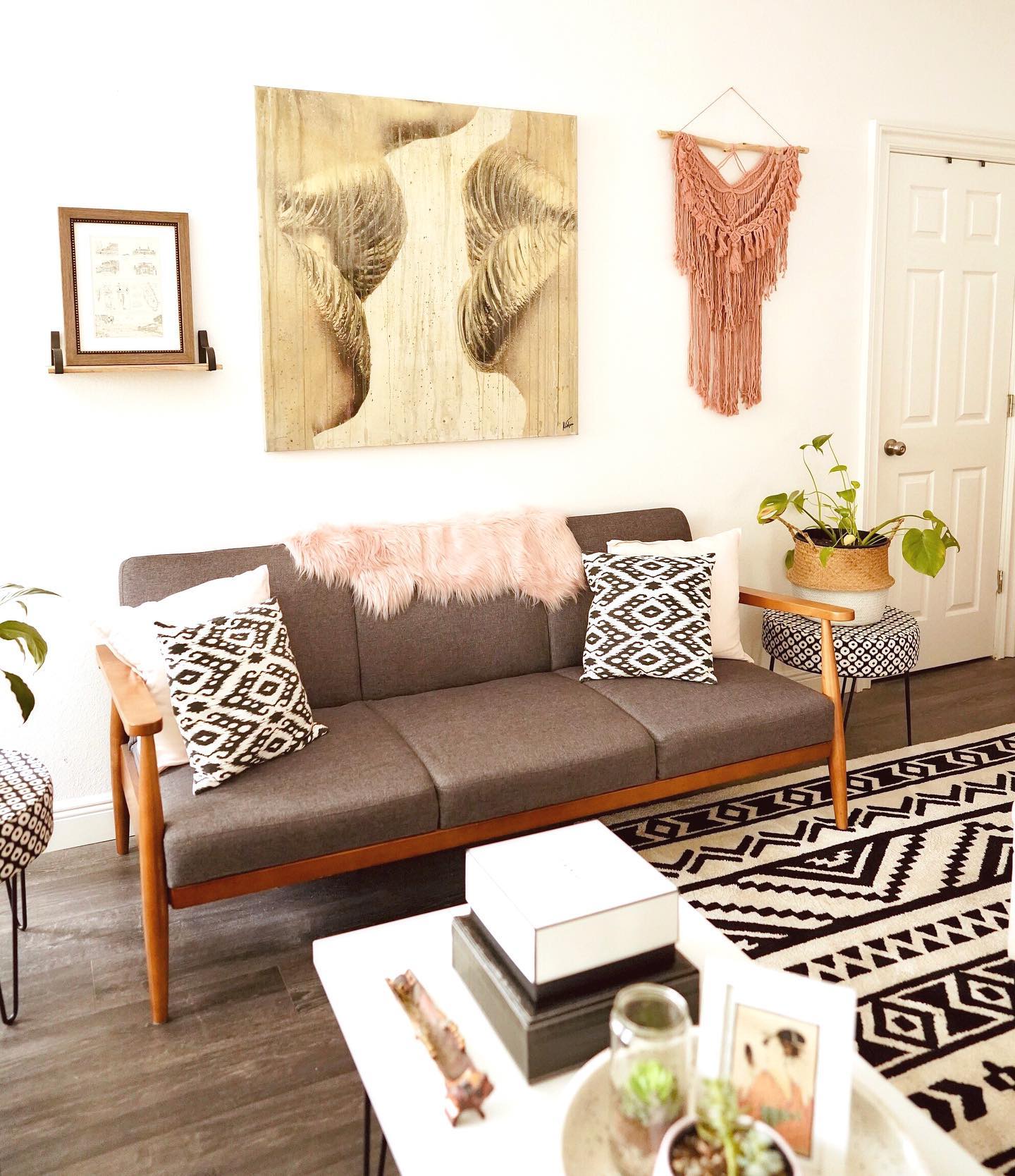 Naturally global boho living Instagram Post