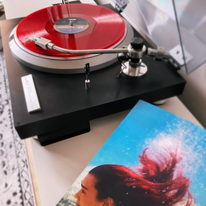 user image by @meginkc, Dua Lipa - Radical Optimism (Target Exclusive, Vinyl) (Transparent Red)