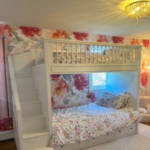Fillmore Twin-Over-Twin Stair Bunk Bed | Pottery Barn Kids