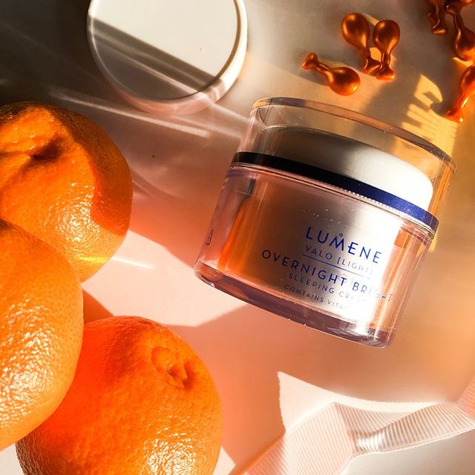 user image by @gotskininthegame, Lumene Valo Overnight Bright Sleeping Cream with Vitamin C - 1.7 fl oz