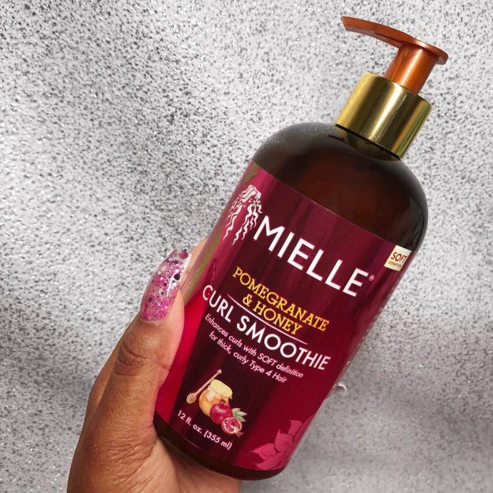 user image by @angeleesworld, Mielle Organics Pomegranate & Honey Curl Smoothie - 12 fl oz