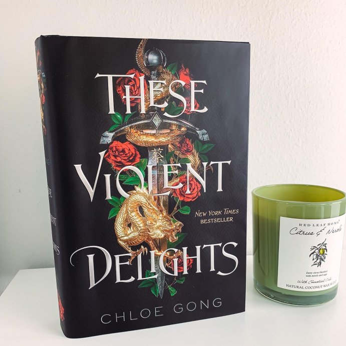 user image by @booked_by_kerry, These Violent Delights - by  Chloe Gong (Hardcover)