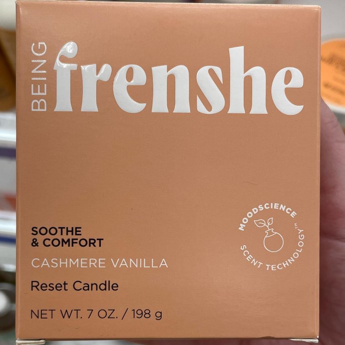 user image by @lifestyledbymandi, Being Frenshe Coconut &#38; Soy Wax Reset Candle with Essential Oils - Cashmere Vanilla - 7oz