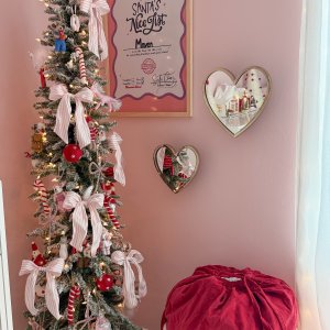 Felted Nordic Snowflake Christmas Tree Topper