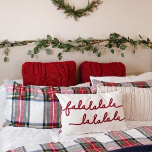 Falalalala pillow hot sale