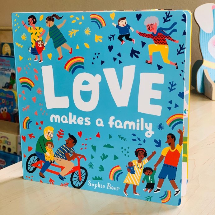 user image by @maidee1, Love Makes a Family - by Sophie Beer (Board Book)