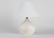 Shop Lampe de table Darla blanche and more