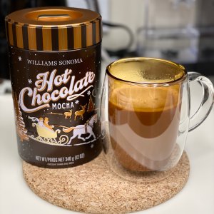 Williams Sonoma Open Kitchen Hot Chocolate Maker & Hot Chocolate