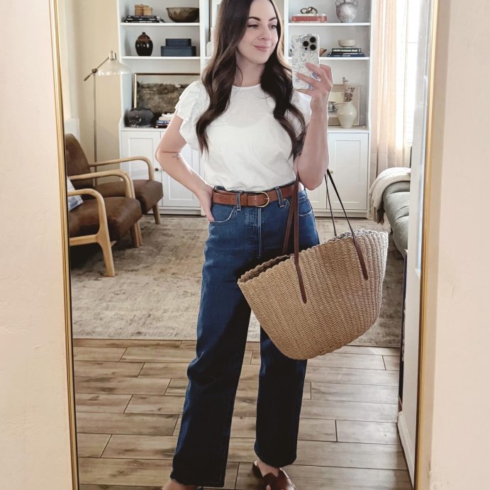 user image by @sara_mudrenko, Women's Short Flutter Sleeve T-Shirt - A New Day™