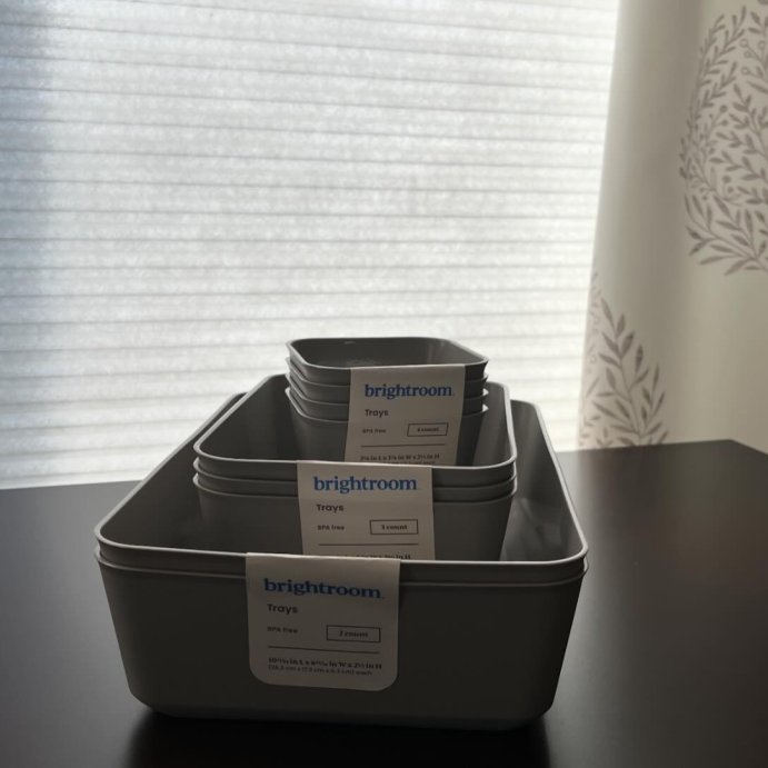 user image by @_vonhome_, 2pk Large Storage Trays - Brightroom™