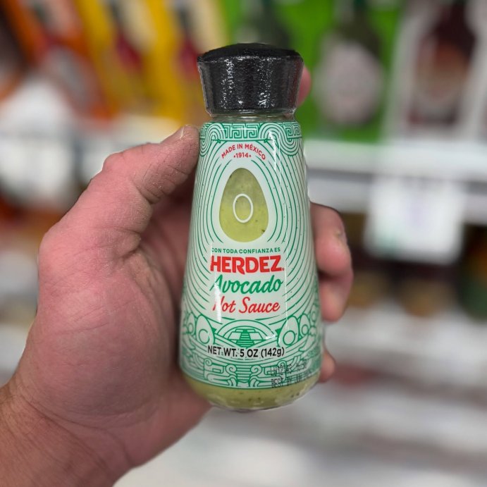 user image by @djxgam1ng, Herdez Avocado Hot Sauce - 5oz