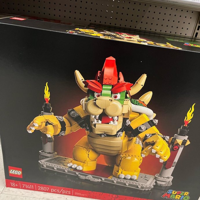 user image by @nothing.like.nostalgia, LEGO Super Mario The Mighty Bowser Collectible Figure 71411