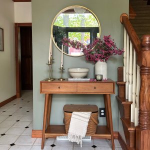 Mid-Century Mini Console (34")