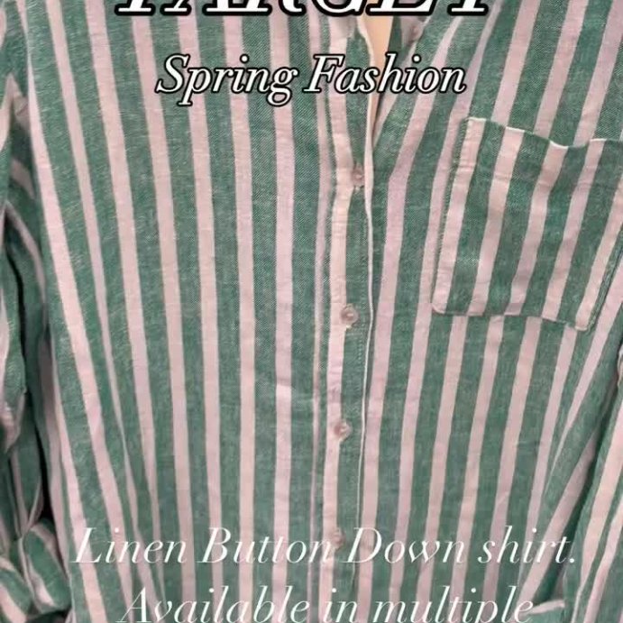 user image by @abhadeals, Women's Long Sleeve Collared Linen Button-Down Shirt - Universal Thread™