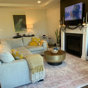 Drum Storage Coffee Table (32"–40")