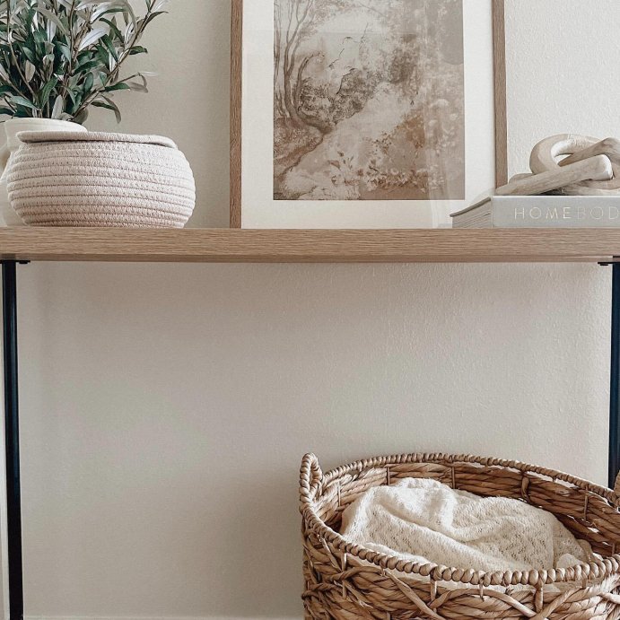 user image by @_keishlavallereyes, 16&#34; x 20&#34; Ancient Fresco Linen Framed Wall Art Print - Threshold&#8482; designed with Studio McGee