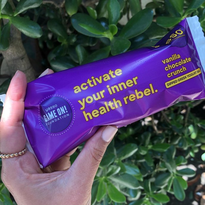 user image by @findandseed, Yasso Frozen Greek Yogurt Indulgent Vanilla Chocolate Crunch - 10.6 fl oz/4ct
