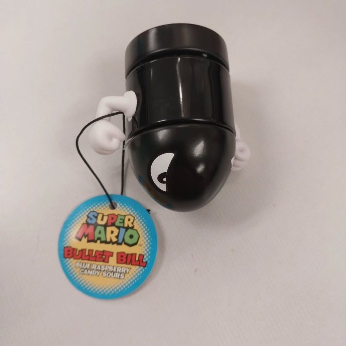 user image by @thesundaysnack, Jakks Pacific Super Mario Foam Stress Ball | Bullet Bill
