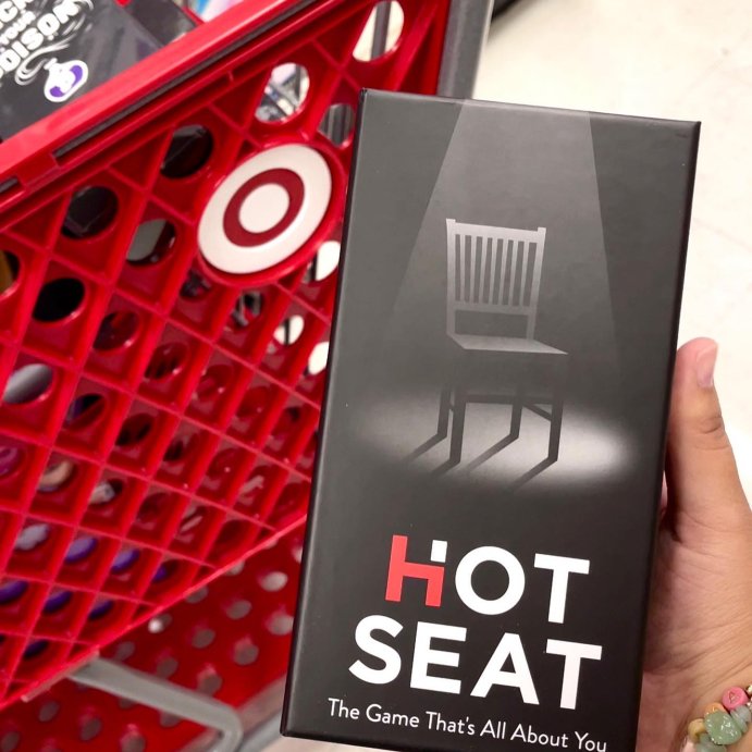 user image by @targetgoodies, Hot Seat Game