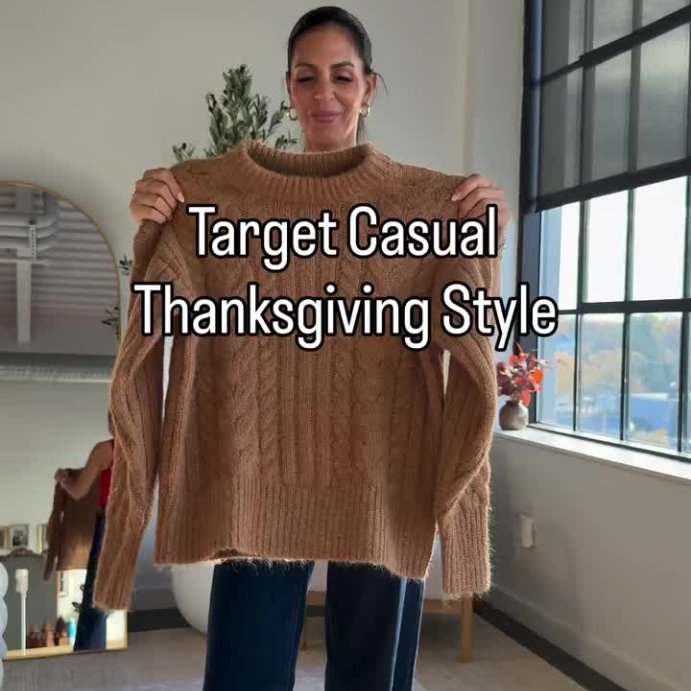 user image by @mybalancedstyle, Women's Cabled Sweater - A New Day™