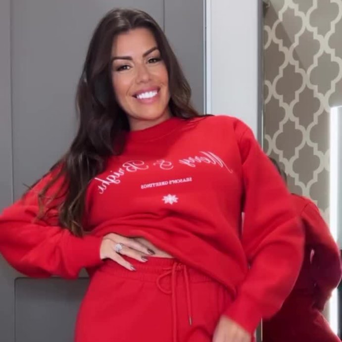 user image by @trendingwithmarilyn, Women's Knit Graphic Pullover Sweatshirt - Universal Thread™