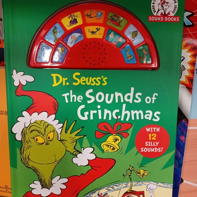 user image by @paula.b.fortune, Dr Seuss&#39;s the Sounds of Grinchmas - (Dr. Seuss Sound Books) (Board Book)