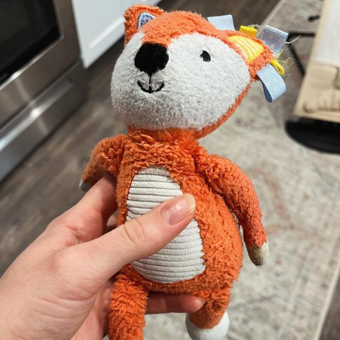 user image by @til.theyre.grown, Make Believe Ideas Cutie Snuggables Easter Plush Stuffed Animal - Fox
