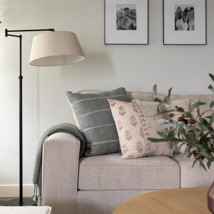 user image by @kelseykooima, Traditional Oil Rubbed Swing Arm Floor Lamp Brown - Threshold™