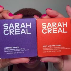 Tobera &rsquo;s mediaimport video of Sarah Creal Beauty Eyes Up Creamy Kajal Longwear Liner,Sarah Creal Beauty Just Like Paradise 12H Peptide Sculpting Cream Bronzer