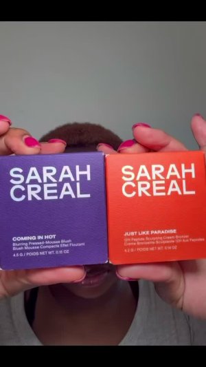 Tobera &rsquo;s mediaimport video of Sarah Creal Beauty Eyes Up Creamy Kajal Longwear Liner,Sarah Creal Beauty Just Like Paradise 12H Peptide Sculpting Cream Bronzer
