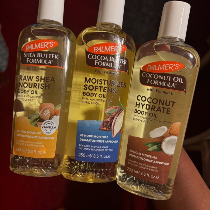 user image by @selfcarexpuffs, Palmers Cocoa Butter Formula Moisturizing Body Oil Cocoa &#38; Shea - 8.5 fl oz