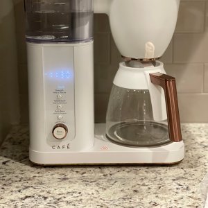 Café™ Specialty Drip Coffee Maker with Glass Carafe - C7CDABS4RW3