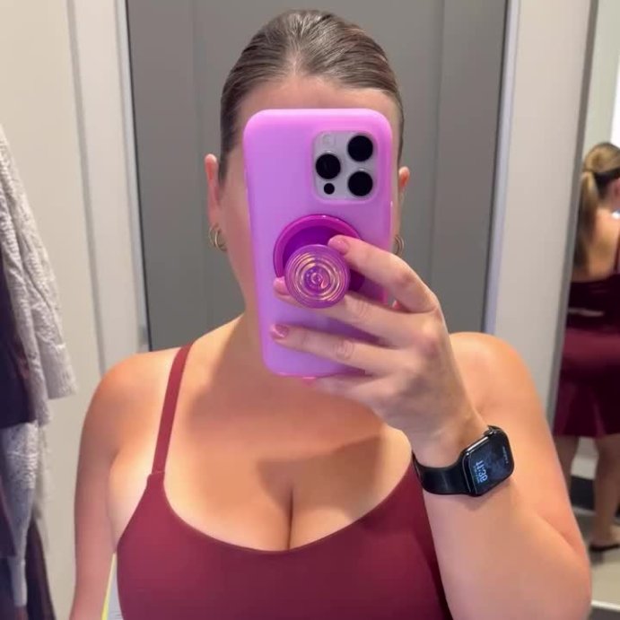 user image by @camp_bellez_closet, Women's Knit Ruched Active Dress - All In Motion™