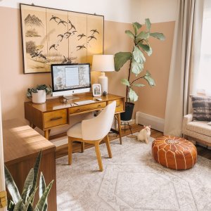 Mid-Century Kids Desk (52