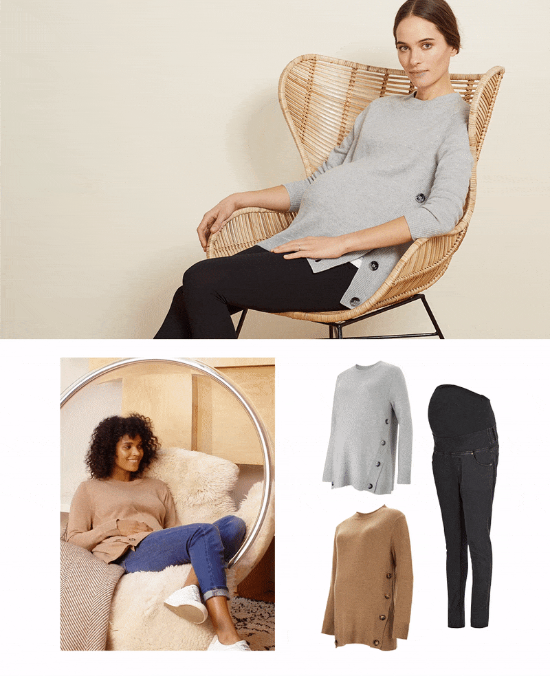 Shop Isabella Oliver Bryony Maternity Button Knit-Light Grey Marl, Bryony Maternity Button Knit, Isabella Oliver Super Stretch Maternity Skinny Jean-Caviar Black, Isabella Oliver Over the bump Maternity Boyfriend Jean-Washed Indigo and more Shop Isabella Oliver Bryony Maternity Button Knit-Light Grey Marl, Bryony Maternity Button Knit, Isabella Oliver Super Stretch Maternity Skinny Jean-Caviar Black, Isabella Oliver Over the bump Maternity Boyfriend Jean-Washed Indigo and more