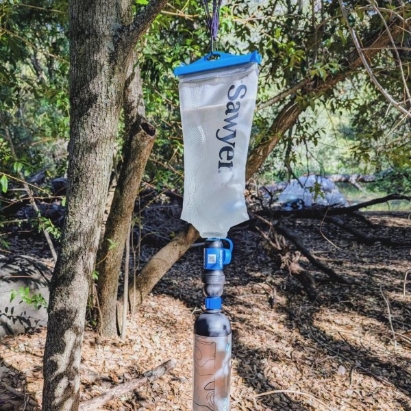 Cutter & Buck レインスプーナー軽量CB Sawyer Squeeze Water Filtration System with Cnoc Premium 2-Liter