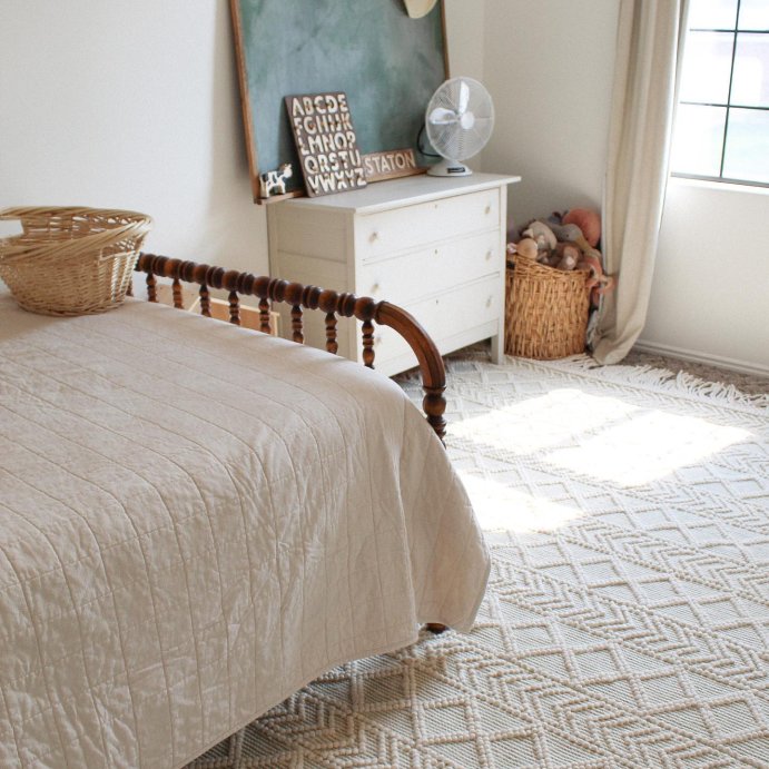 user image by @jesscattles, Nuloom Hand Woven Tabatha Tassel Indoor Area Rug