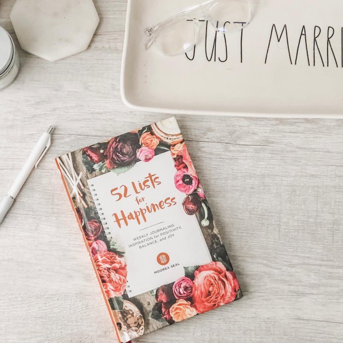 user image by @kenzie_noble18, 52 Lists for Happiness : Weekly Journaling Inspiration for Positivity, Balance, and Joy - by Moorea Seal (Hardcover)
