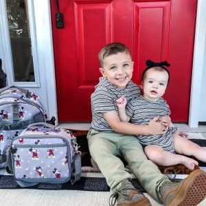 【新品】pottery barn ミッキー リュック Large Mackenzie Gray Disney Mickey Mouse Backpacks | Pottery Barn Kids