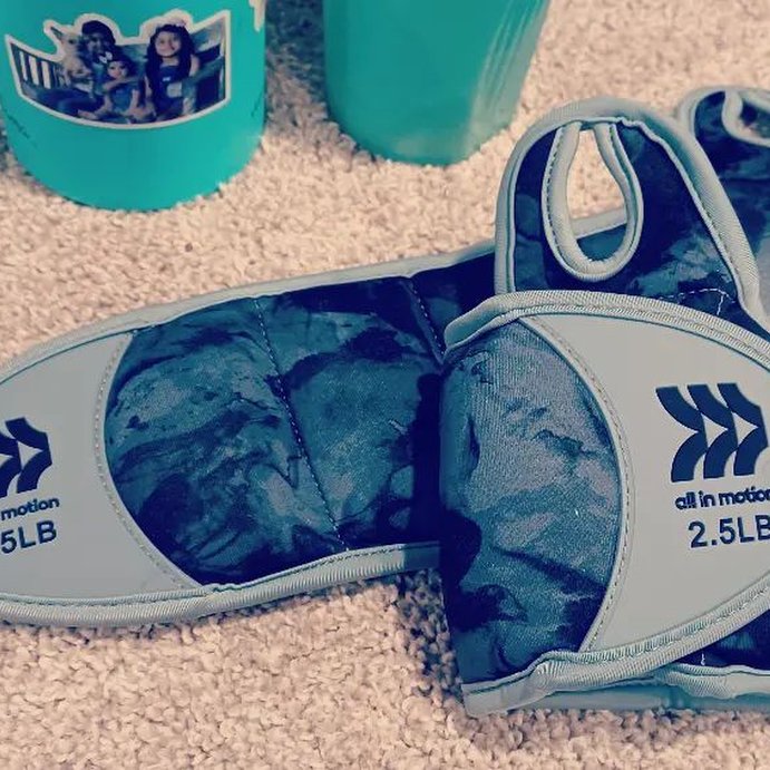 user image by @djvu17, Wrist Weights Anti-microbial 2.5lbs 2pc - All In Motion&#8482;: Adjustable Neoprene Pair