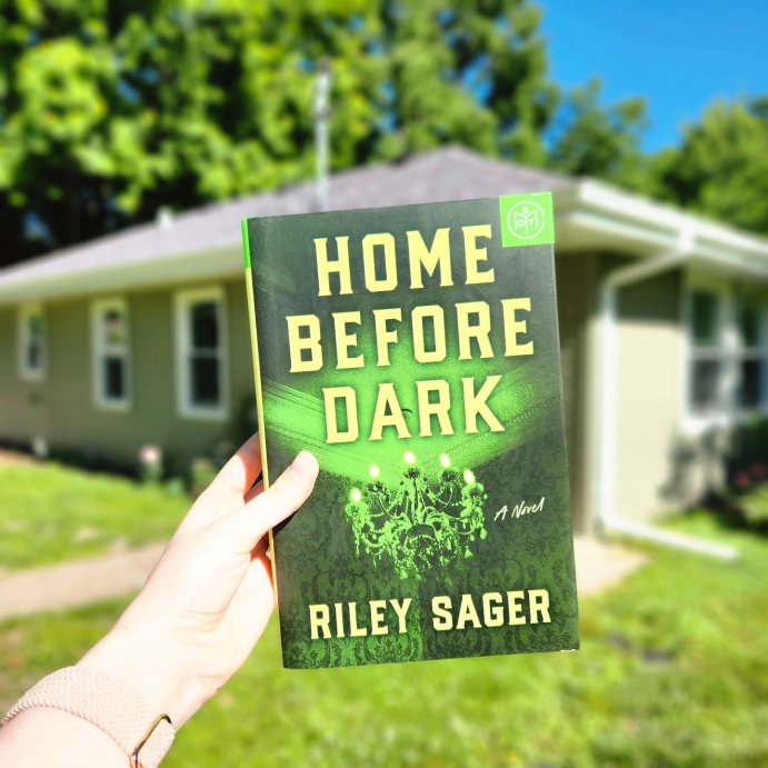 user image by @bookishly.vintage, Home Before Dark - by Riley Sager (Paperback)