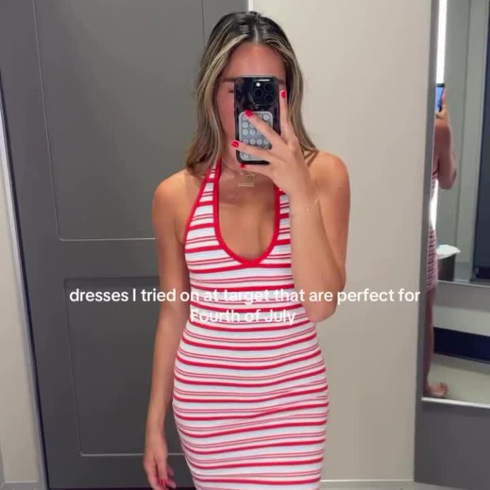 user image by @daniellemashal, Women's Halter Knit Mini Bodycon Dress - Wild Fable™