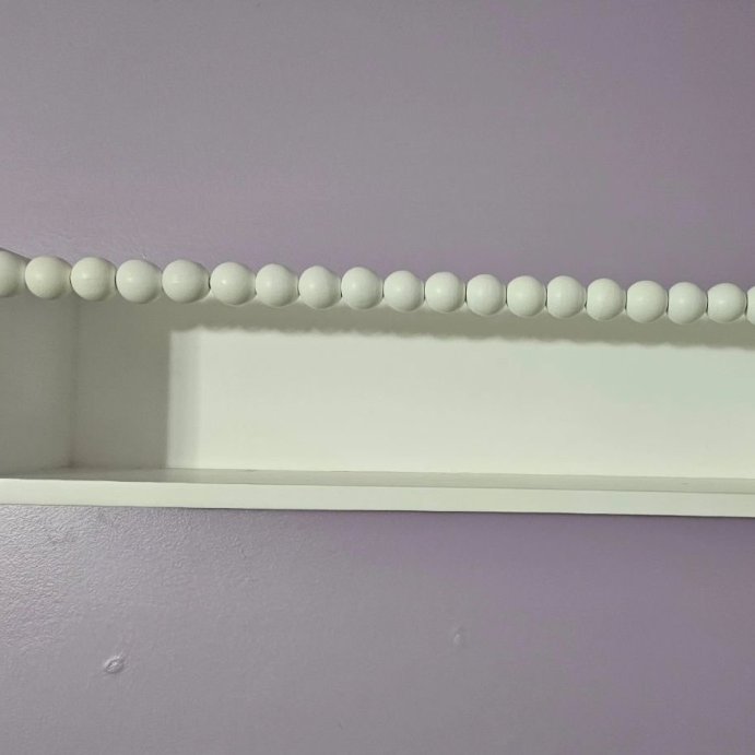 user image by @dadofboth1989, Beaded Decorative Wall Shelf - White - Cloud Island&#8482;