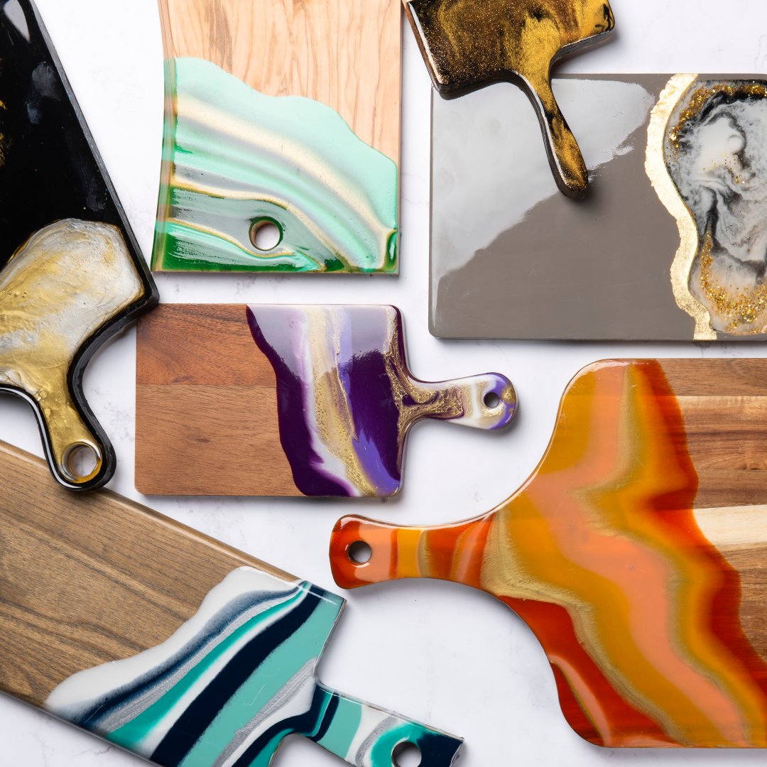 Introducing Mod Podge Resin The Plaid Palette DIY craft ideas