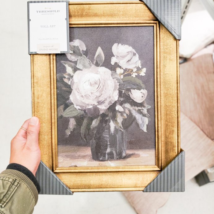 user image by @targetfavefinds, 11&#34; x 14&#34; Vintage Floral Framed Wall Canvas - Threshold&#8482; designed with Studio McGee